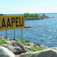 Pasirinkimas: mirusiųjų pelenų išbarstymo į jūrą vieta Suomijoje, Kaapeli vietovėje prie Kotkos.