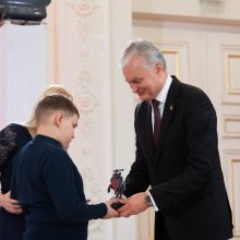 G. Nausėda apdovanojo 20 iniciatyvos „Lietuvos galia“ laureatų