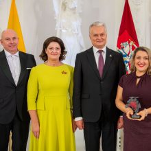 G. Nausėda apdovanojo 20 iniciatyvos „Lietuvos galia“ laureatų