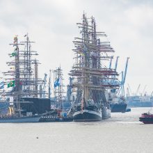 Klaipėda pasitiks didžiuosius „The Tall Ships Races 2024“ burlaivius