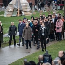 Berlyno sienos griūties 30-metis: A. Merkel paragino ginti demokratiją ir laisvę