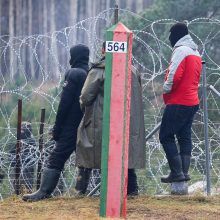 Lenkijos pasieniečiai: Baltarusija didina karių skaičių pasienyje, girdimi šūviai