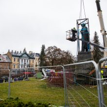 A. Užkalnis: P. Cvirka paminklu buvo įvertintas už tai, kad atvežė į Lietuvą Stalino saulę