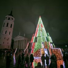 Sostinės Kalėdų eglės: ar šių metų siurrealioji pranoks pernykštę šachmatų karalienę?