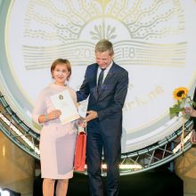 Vilniaus rotušėje apdovanoti Metų mokytojai