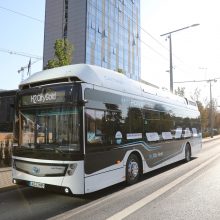 Vilniuje pradedama vystyti vandenilio gamybos ir naudojimo infrastruktūra