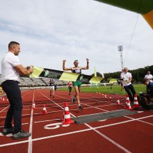 Kauno Ąžuolyno bėgime pirmą kartą startavo ir neįgalieji