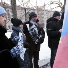 L. Kasčiūnas: piketas Vilniuje rodo, kad dar yra tikinčių demokratine Rusija