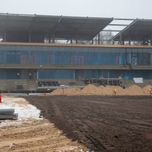 Atgyjančiame S. Dariaus ir S. Girėno stadione – plika akimi matomi pokyčiai