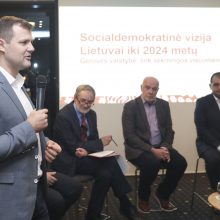 Socialdemokratai gerovę sietų su socialine gerove, ne ekonomika