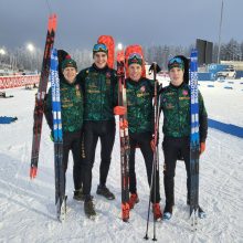 Lietuvos biatlono vyrų estafetės komanda – tarp aštuonių pajėgiausių pasaulyje!