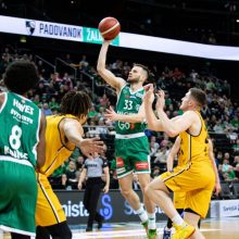 „Žalgiris“ trečią kartą šį sezoną sutriuškino „Šiaulius“