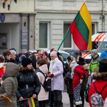 Pasipuošęs Vilnius švenčia 101-uosius Nepriklausomybės atkūrimo metus