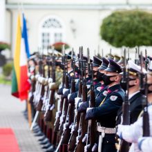 Prancūzijos prezidentas Vilniuje: septynios svarbiausios citatos 