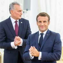 E. Macrono vizitas: Lietuva ir Prancūzija pasirengusios kurti vieningą Europą