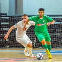 „Kauno Žalgiris“ UEFA Futsal Čempionų lygoje sutriuškino Suomijos čempionus 
