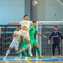 „Kauno Žalgiris“ UEFA Futsal Čempionų lygoje sutriuškino Suomijos čempionus 