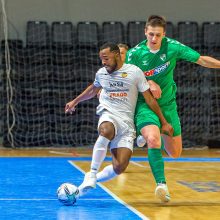 „Kauno Žalgiris“ UEFA Futsal Čempionų lygoje sutriuškino Suomijos čempionus 