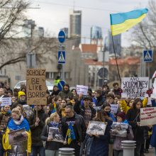 V. Landsbergis: ponai politikai, ar matysite, kai naktį ateis tie nužudyti ukrainiečių vaikai