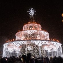 J. Statkevičius apie Vilniaus kalėdinę eglę rėžė tiesiai: pakvipo apgaule!