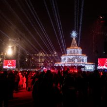 J. Statkevičius apie Vilniaus kalėdinę eglę rėžė tiesiai: pakvipo apgaule!