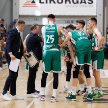 „Žalgiris“ Garliavoje tik po atkaklios kovos palaužė „Wolves“