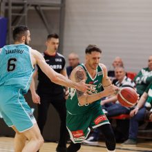 „Žalgiris“ Garliavoje tik po atkaklios kovos palaužė „Wolves“