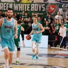 „Žalgiris“ Garliavoje tik po atkaklios kovos palaužė „Wolves“