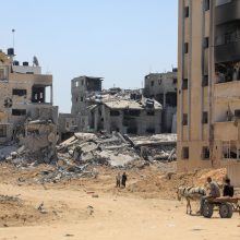 Izraelio pareigūnas teigia, kad karas Gazos Ruože tęsis iki metų pabaigos