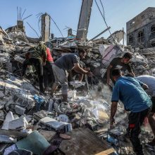 Civilių padėtis Gazos Ruožo pietuose blogėja
