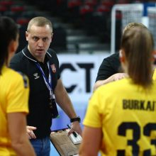 Lietuvos rankininkės sieks pergale užbaigti Europos čempionato atrankos turnyrą