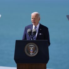 J. Bidenas pareiškė nemanantis, kas Amerikos didybė yra praeitis