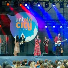 Festivalyje „Untold City“ nostalgiškai suskambo grupės „Skylė“ garsiausios dainos