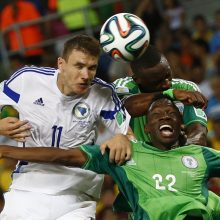 Bosnijai ir Hercegovinai planetos futbolo čempionatas baigsis po grupės varžybų