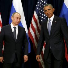 B. Obama ir V. Putinas neišsprendė ginčo dėl Sirijos