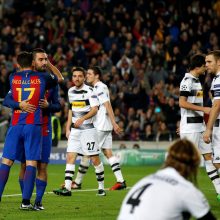 „Barcelona“ net 4:0 sutriuškino „Borussia“ futbolininkus