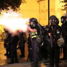 Protestai Tbilisyje virto Gruzijos parlamento šturmu: sužeista per 50 žmonių