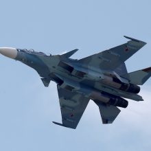 Netoli Gyvačių salos numuštas rusų bombonešis „Su-24M“