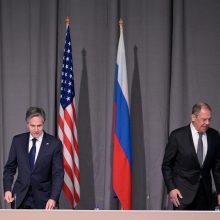 A. Blinkenas atvirai diskutavo su Rusijos užsienio reikalų ministru apie kalinius ir Ukrainą