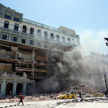 Sprogimas Havanos viešbutyje pareikalavo 8 gyvybių