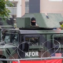 Po susirėmimų į Kosovą atvyko NATO pastiprinimas