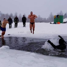 Ledinės eketės iššūkis paskleidė sveikatos ir geros nuotaikos virusą