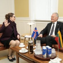 Su Islandijos vadovais susitikęs G. Nausėda aptarė saugumą, pasirengimą NATO susitikimui