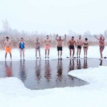 Ledinės eketės iššūkis paskleidė sveikatos ir geros nuotaikos virusą