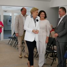 Š. Vaitkus: Lietuvos ir Lenkijos prezidentų žmonas sužavėjo Palangos Kunigiškių vaikų stovykla