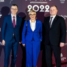 Lietuvos sporto apdovanojimų šventėje pagerbti geriausi 2022-ųjų olimpiečiai ir paralimpiečiai