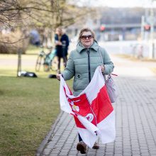 Baltarusijos opozicija Vilniuje minėjo Laisvės dieną 