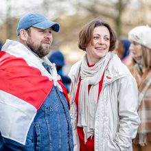 Baltarusijos opozicija Vilniuje minėjo Laisvės dieną 