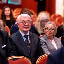 Inauguracija: Vilniaus merui V. Benkunskui įteiktos regalijos