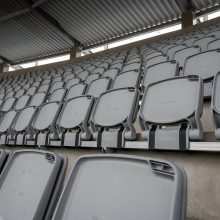 Atgyjančiame S. Dariaus ir S. Girėno stadione – plika akimi matomi pokyčiai